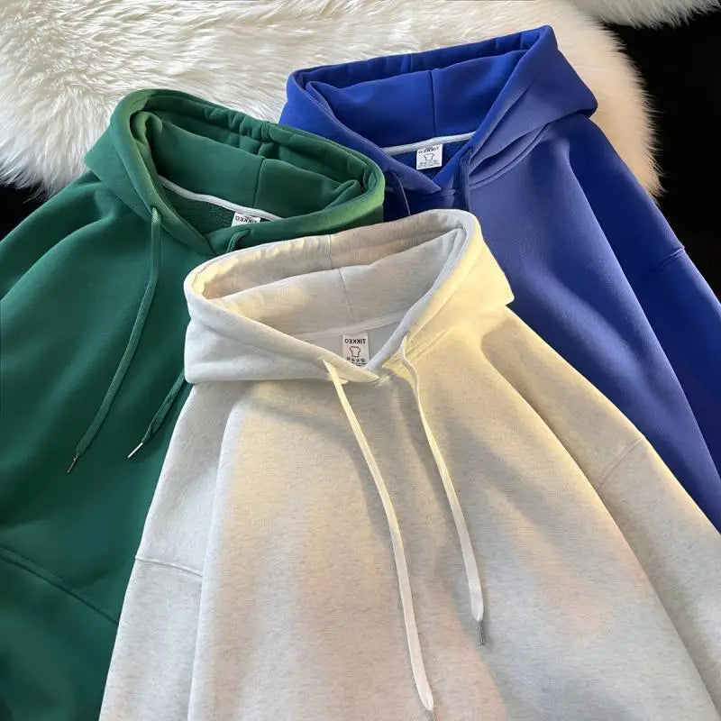 Essential Oversized Hoodie – Dark Green