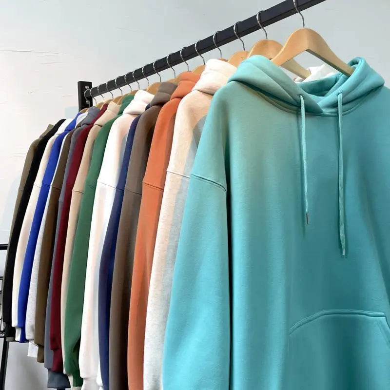 Essential Oversized Hoodie – Dark Green