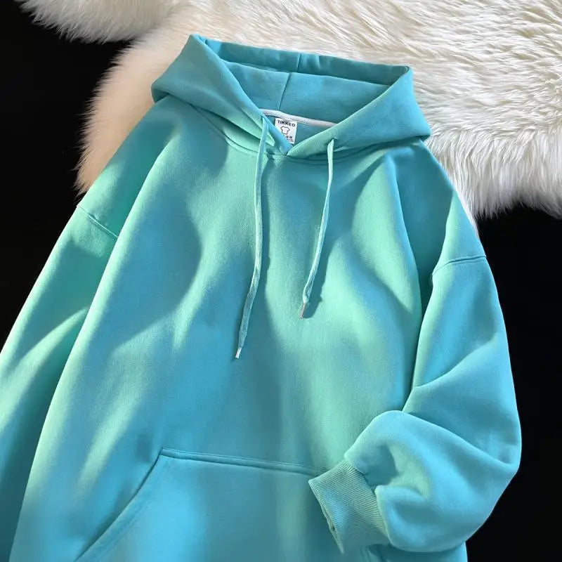 Essential Oversized Hoodie – Dark Green
