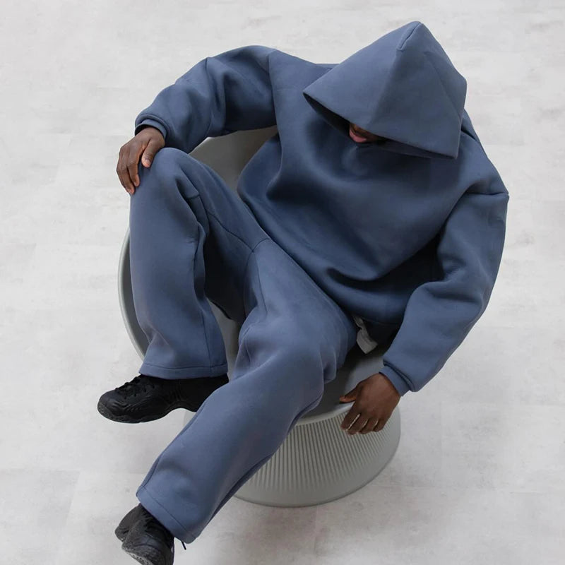 Oversized Hoodie & Sweatpants Set – Vintage Street Fit