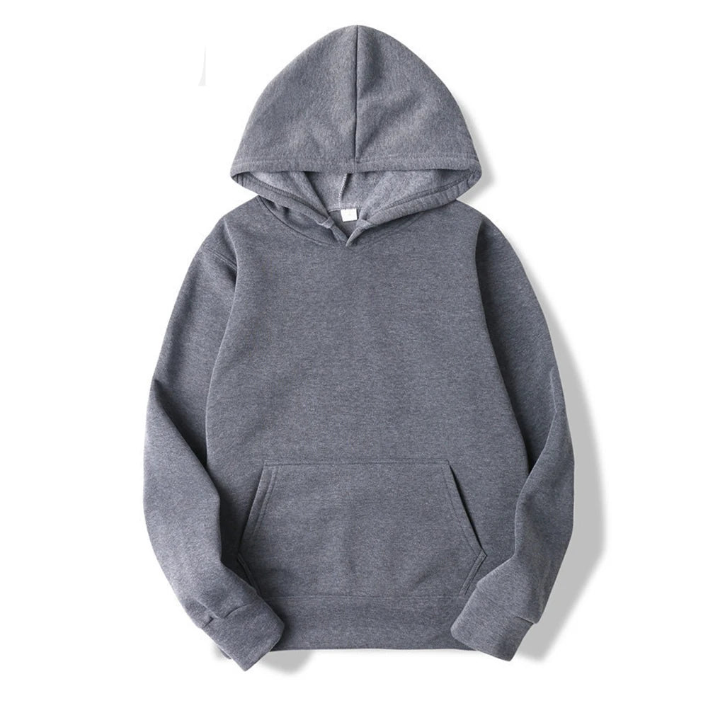 NEXORA Oversized Essential Hoodie — Charcoal